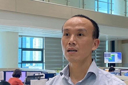 Ông Hoàng Phúc Lâm, Phó Giám đốc Trung tâm Dự báo khí tượng thủy văn quốc gia.