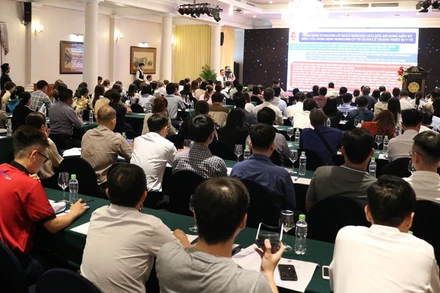 Quang cảnh Hội nghị Đối thoại doanh nghiệp-Chính quyền Thành phố Hồ Chí Minh.