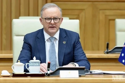Thủ tướng Australia Anthony Albanese. (Ảnh: TRẦN HẢI) 