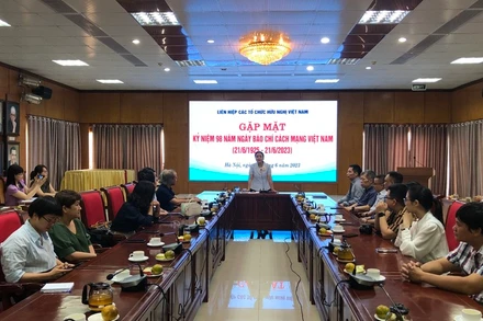 Toàn cảnh buổi gặp mặt.