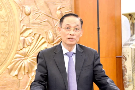 Đồng chí Lê Hoài Trung nêu bật mục đích, ý nghĩa chuyến thăm Việt Nam của Tổng Bí thư, Chủ tịch nước Lào.