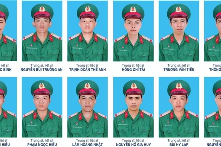 Chủ tịch nước đã ký quyết định truy tặng Huân chương Bảo vệ Tổ quốc hạng Ba cho 12 liệt sĩ.