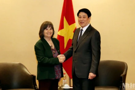 Chủ tịch nước Lương Cường tiếp đoàn Viện Văn hoá Hữu nghị Chile – Việt Nam