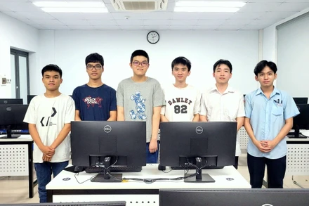 Sáu thí sinh đoạt giải.