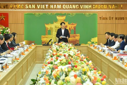 Chủ tịch nước Lương Cường phát biểu chỉ đạo tại hội nghị (Ảnh: Thủy Nguyên).