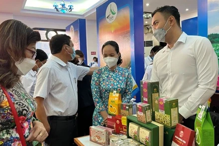 Nông sản, thực phẩm Việt Nam ngày càng được khách hàng trong nước và quốc tế biết đến. (Ảnh Mạnh Hảo)