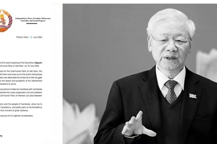 Thư chia buồn của Chủ tịch Đảng Nhân dân Campuchia Samdech Techo Hun Sen gửi Chủ tịch nước Tô Lâm.