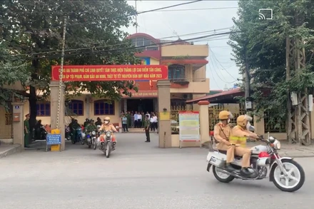Trụ sở Công an thành phố Chí Linh. (Ảnh minh họa)