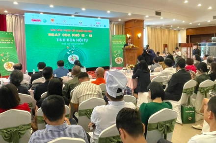 Toàn cảnh cuộc họp báo về Ngày của phở 12/12.