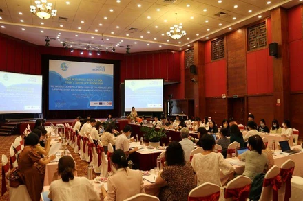 Quang cảnh hội nghị.