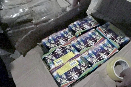 Tang vật vụ việc. (Ảnh: Đức Huy) 