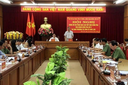 Bộ trưởng Tô Lâm phát biểu tại hội nghị.