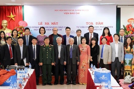 Lễ ra mắt Hội đồng tư vấn ngành và Hội đồng Viện Báo chí.