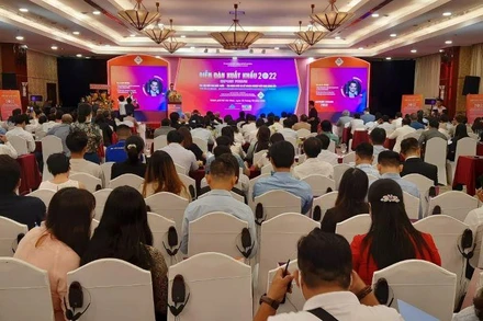 Quang cảnh Diễn đàn xuất khẩu 2022.