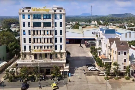 Trụ sở Công ty Trách nhiệm hữu hạn Vĩnh Hiệp- Doanh nghiệp được Cơ quan Cảnh sát Điều tra Bộ Công an đề nghị rà soát để điều tra vụ án liên quan đến Tập đoàn Vạn Thịnh Phát.