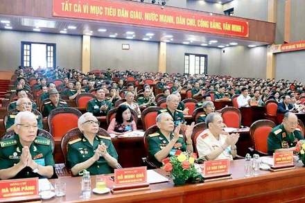 Các đại biểu dự Đại hội đại biểu Hội Cựu chiến binh tỉnh Sơn La nhiệm kỳ 2022-2027.