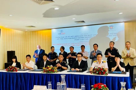 Lễ ký kết Biên bản ghi nhớ.