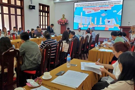 Quang cảnh hội thảo.