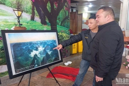 Bức ảnh đoạt giải nhất cuộc thi “Ảnh đẹp Non nước Cao Bằng” năm 2022-2023.