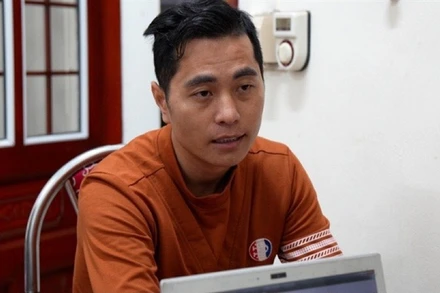 Đối tượng Nông Văn Âu, Chủ tịch Hội đồng quản trị Công ty cổ phần Tập đoàn Lâm Đại Phúc. (Ảnh: Công an Cao Bằng)