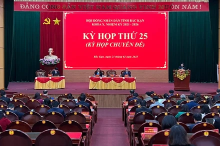 Quang cảnh kỳ họp. (Ảnh: TUẤN SƠN)