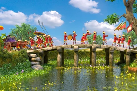 Bản sắc văn hóa, lịch sử Việt Nam trong phim hoạt hình “Truyền thuyết Kim Ngưu”. 