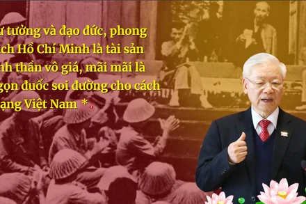 Tư tưởng và đạo đức, phong cách Hồ Chí Minh là tài sản tinh thần vô giá, mãi mãi là ngọn đuốc cho cách mạng Việt Nam (*) 