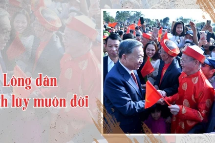 Lòng dân - thành lũy muôn đời