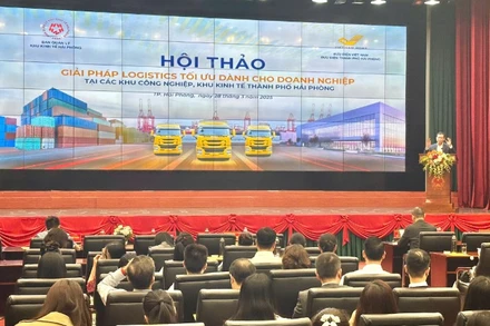 Hội thảo "Giải pháp logistics tối ưu dành cho doanh nghiệp tại các khu công nghiệp, khu kinh tế tại Hải Phòng".
