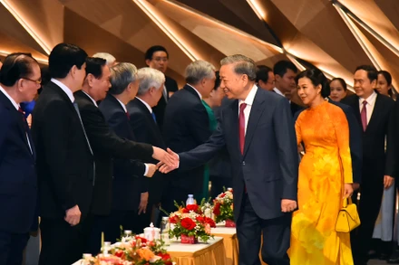 [Ảnh] Tổng Bí thư, Chủ tịch nước Tô Lâm và Phu nhân chủ trì Lễ kỷ niệm 79 năm Quốc khánh nước Cộng hòa xã hội chủ nghĩa Việt Nam