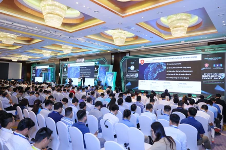 Toàn cảnh Hội thảo An toàn không gian mạng Việt Nam - Vietnam Security Summit 2024.