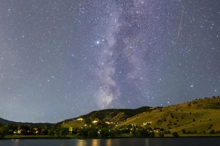Mưa sao băng Perseid năm 2023. Ảnh: Getty Images.