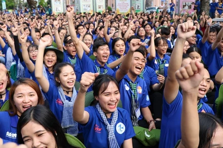 Tổ chức hiệu quả các hoạt động tình nguyện. Ảnh minh họa: Cổng thông tin Trung ương Đoàn Thanh niên Cộng sản Hồ Chí Minh 