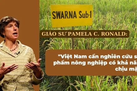 Giáo sư Pamela C. Ronald. (Ảnh: wikipedia)