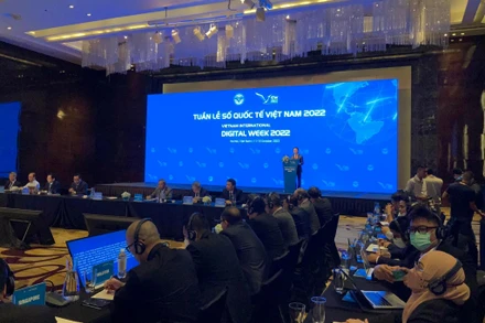 Phiên toàn thể Tuần lễ Số quốc tế Việt Nam 2022 sáng 11/10.