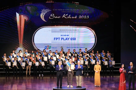 Lễ trao Giải thưởng Sao Khuê 2023.