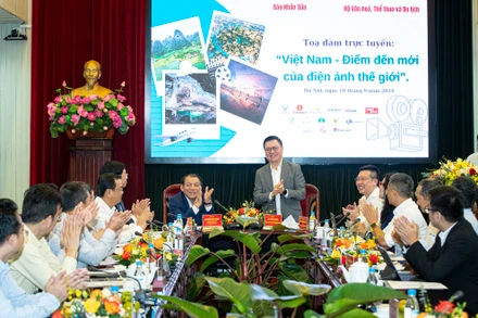 Tọa đàm trực tuyến: “Việt Nam - điểm đến mới của điện ảnh thế giới”
