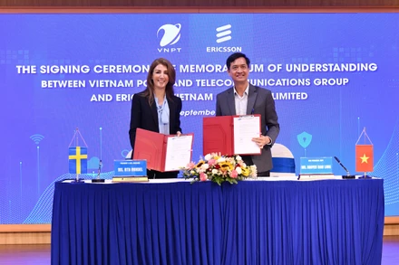 VNPT và Ericsson vừa ký hợp tác chiến lược.