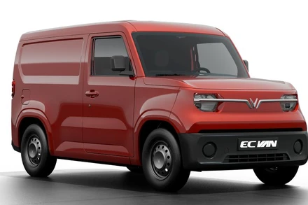 Thiết kế mẫu xe tải điện cỡ nhỏ đầu tiên của VinFast. Ảnh: VinFast