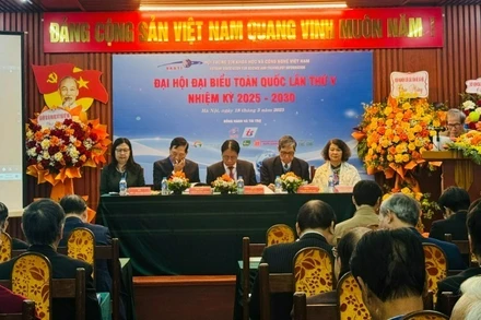 Đại hội đại biểu Hội Thông tin khoa học và công nghệ Việt Nam nhiệm kỳ 2025-2030. (Ảnh: BÍCH LIÊN)