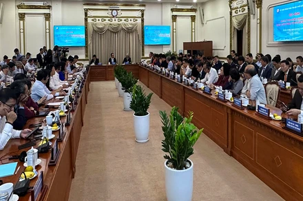 Quang cảnh buổi gặp gỡ.