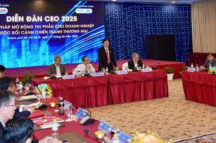 Một góc quang cảnh diễn đàn. (Ảnh CTV)