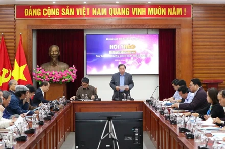 Quang cảnh hội thảo.