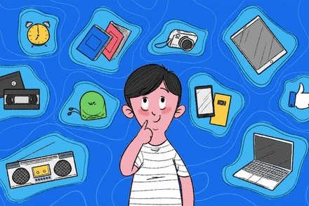 Trẻ em rất cần được hướng dẫn, đồng hành khi bước vào thế giới số rộng lớn và phức tạp. (Ảnh: Internet)