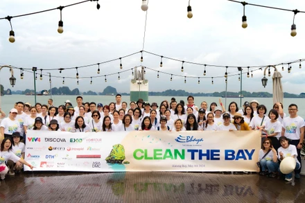 Các tình nguyện viên sự kiện "Clean the bay" năm 2024 đến từ nhiều địa phương trên cả nước.