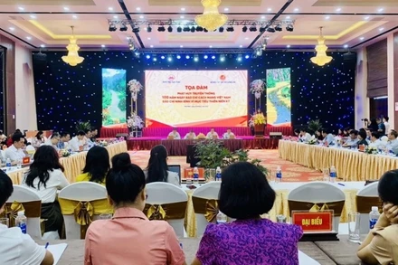 Quang cảnh Tọa đàm. (Ảnh: ANH QUANG)