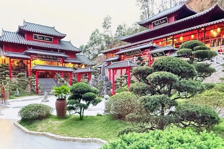 Chùa Cây Thị ở thời điểm hiện tại dưới bàn tay phục dựng đầy tâm huyết của Đại đức Thích Huệ Hạnh, Ủy viên Thường trực Phân ban chuyên nghiệp Phật tử Trung ương.