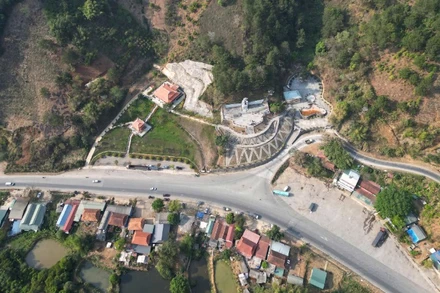 Ngã ba Cò Nòi, huyện Mai Sơn, tỉnh Sơn La, nơi từng được coi là "Tọa độ lửa" trong Chiến dịch Điện Biên Phủ.