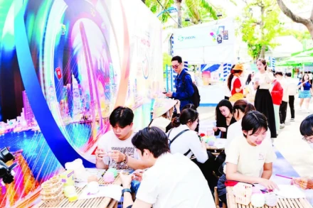 Một hoạt động trong khuôn khổ Ngày hội Du lịch Thành phố Hồ Chí Minh năm 2025. (Ảnh Sở Du lịch). 