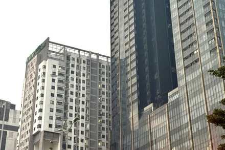 Tại Hà Nội có sự phân hóa cao về giá giữa các dự án chung cư ở vùng ven và nội thành (Ảnh: HNV)